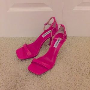 💖 Steve Madden Hot Pink Heels! 💗